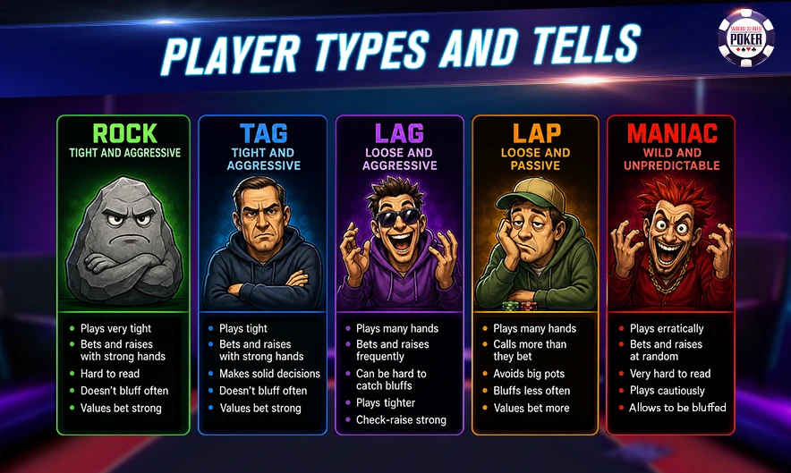 Player Types and Tells